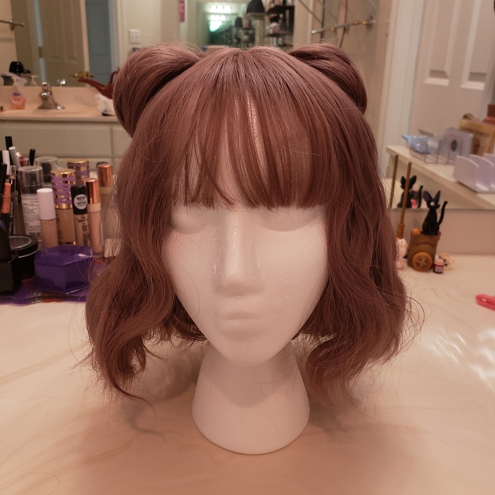 Youvimi Synthetic Wig - Dusty Rose